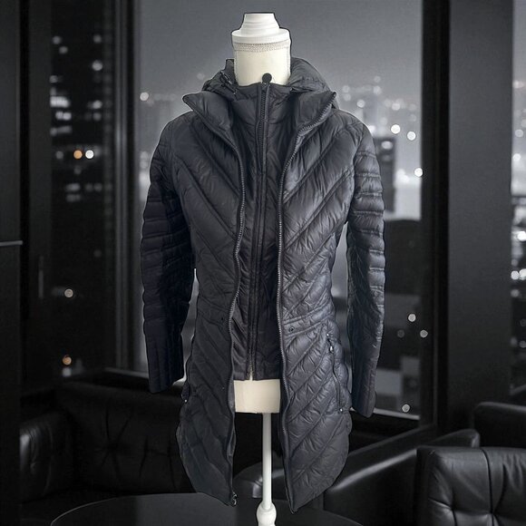 LAUNDRY SHELLI SEGAL Double Zip Winter Coat Size XS - Picture 1 of 9